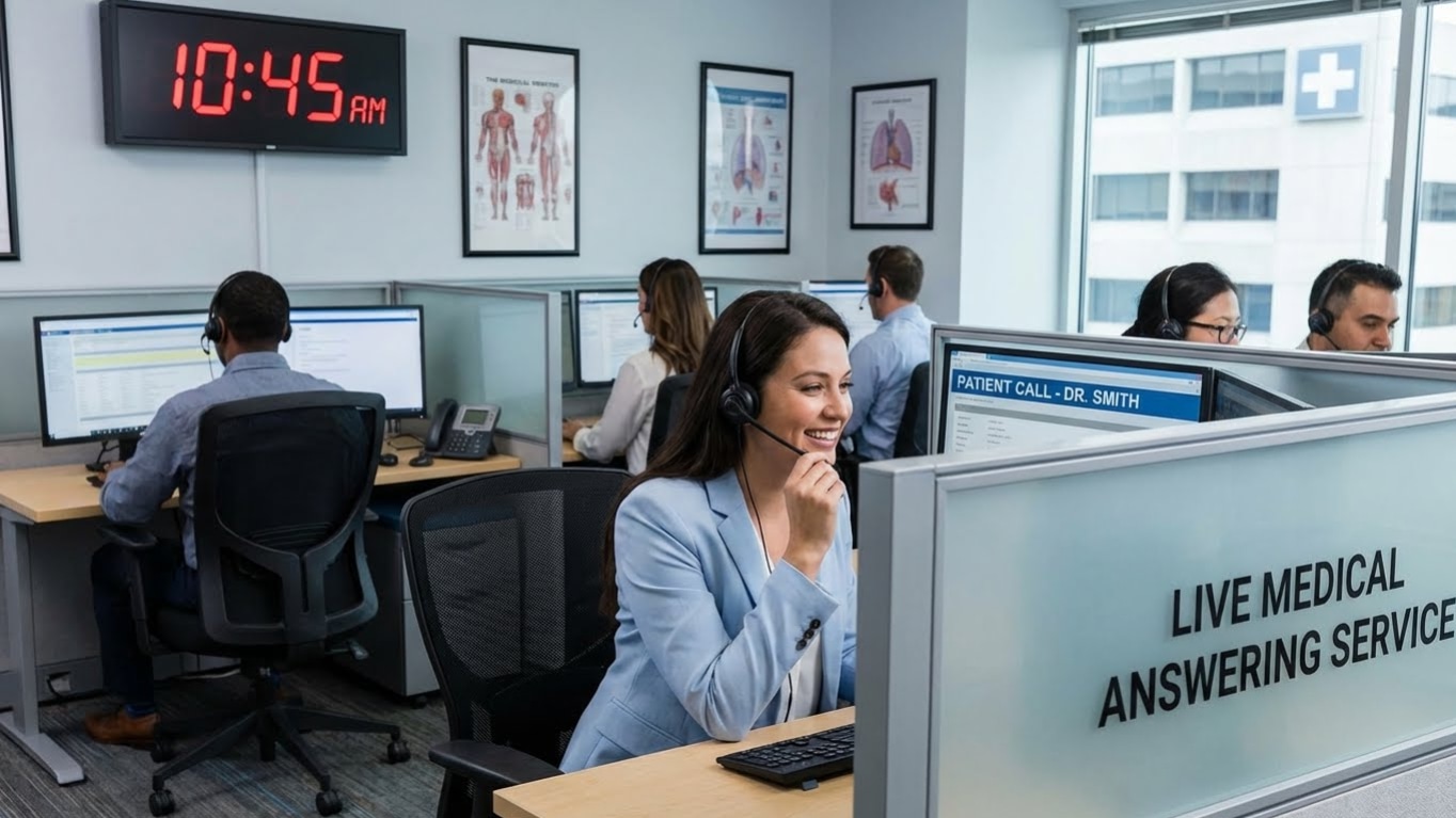 Live Telephone Answering Service for Medical Offices