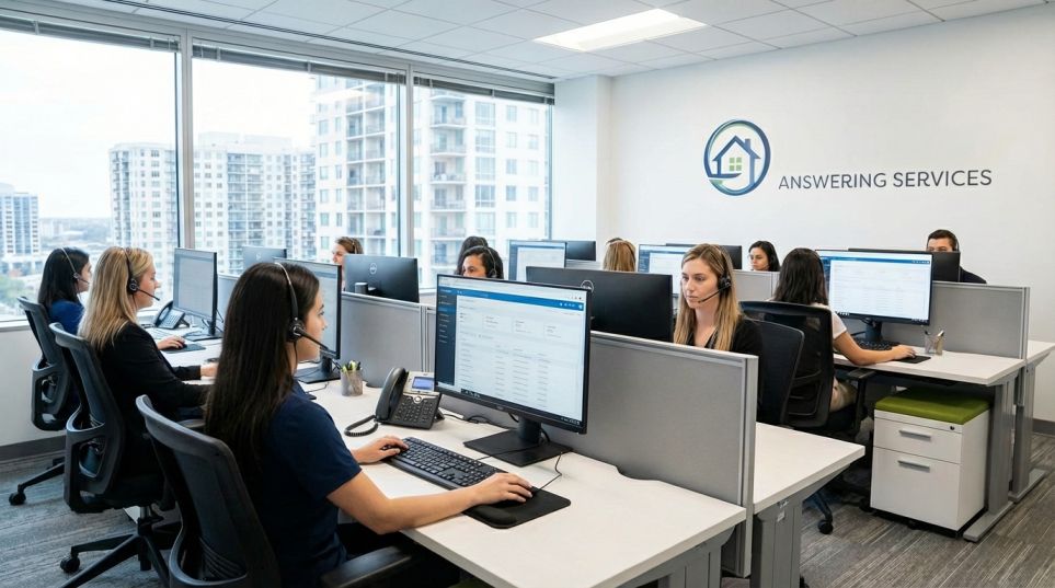 24/7 property management answering service handling tenant calls in Australia