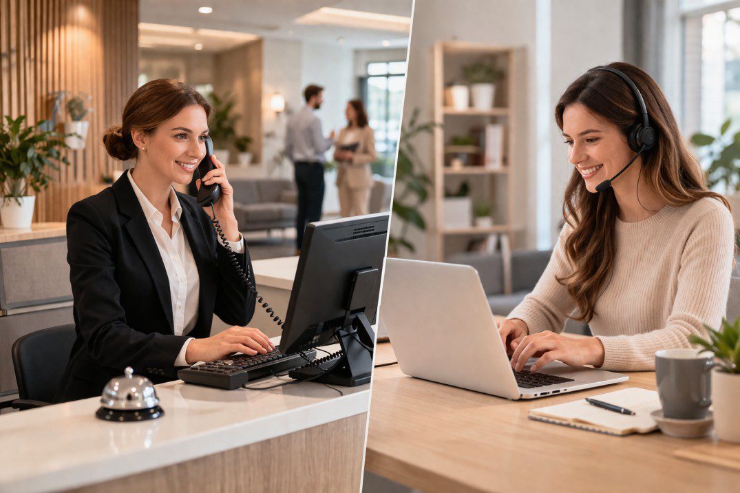 Receptionist Inservice In-House Receptionist Cost Australia: Hidden Savings