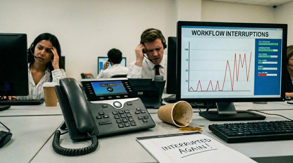 phone interruptions productivity checklist for call management